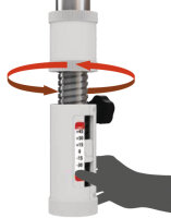 Manual flat antenna CaMP39, SKEW & single LNB