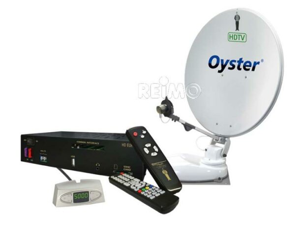 SystÃ¨me satellite Oyster 65HDTV Skew, Twin LNB