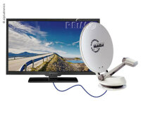 Parabolantenne 75cm, Twin-LNB & alphatronics...