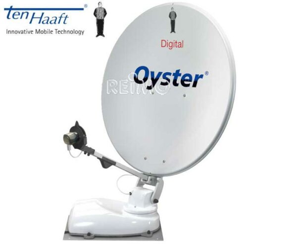 Ten Haaft Oyster 85 digital CI satellite system with skew