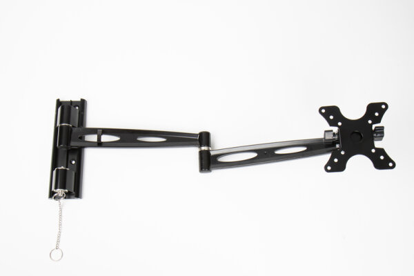 TV-Halter Simon Luxus XL - Schwarz glänzend