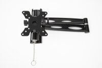 TV-Halter Simon Luxus XL - Schwarz glänzend