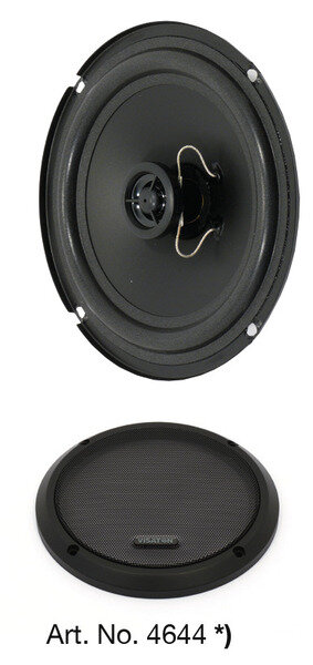 Enceinte coaxiale 2 voies avec panier standard 6,5"