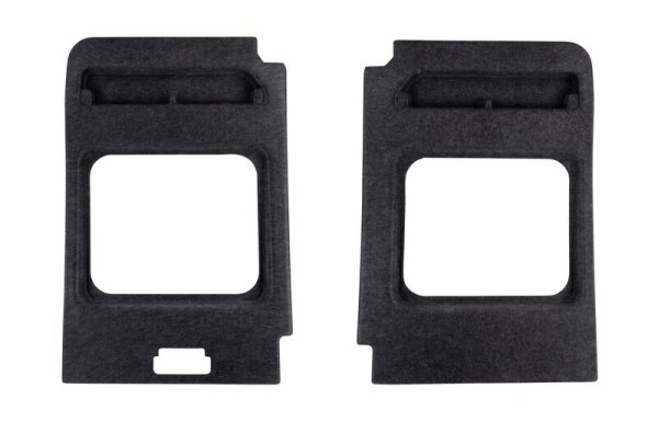 Rear door trim for Fiat Ducato from model year 2006 - 2-piece - anthracite