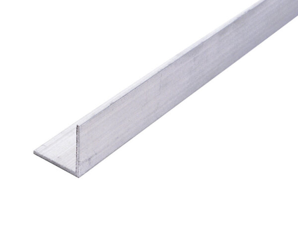 Equerre en aluminium 30x20x2mm, tige de 2m