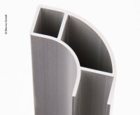 Aluminium flap profile 1400mm