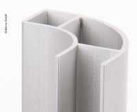 Aluminium flap profile 1400mm