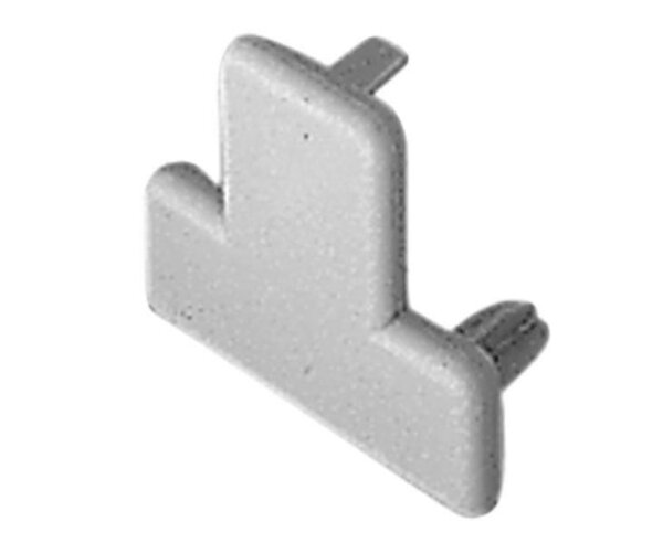 End cap Connection profile medium grey