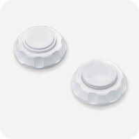 Solenoid- door stay hinge white