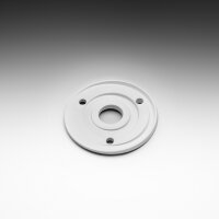 Arrêt de porte magnétique blanc