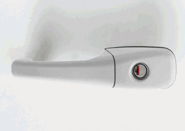 CARAVAN poignée extérieure droite Fiat blanc, sans cylindre, sans clé