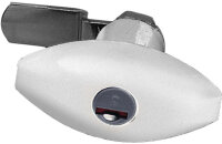 Kofferklappenschloß Ellipse - Weiß