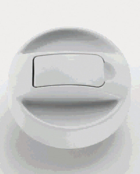 Serrure de réservoir avec capuchon de fermeture blanc sans cylindre et clé