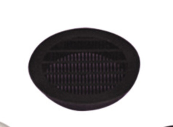 Ventilation grille Ø 100 mm - brown