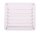 Grille daÃ©ration, blanche, 142x127mm, angulaire, vis incluses