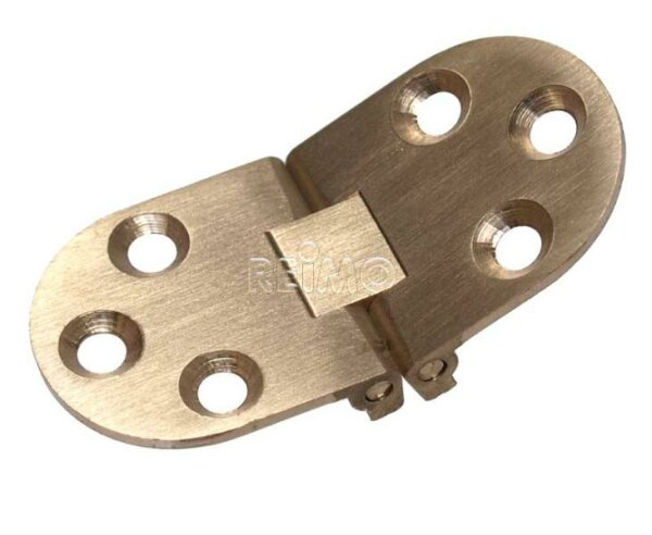 Charnière de table pliante laiton mat