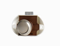 Nickel matt Push Lock Schloss-Komplettset - 1 Karton 50...