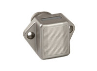 Möbelschloß Push Lock Mini - Vernickelt