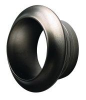 Push Lock Rosette - 19 mm Holzstärke - Silber matt -...