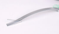 Cabinet handle silver, matt lacquered, length 160mm