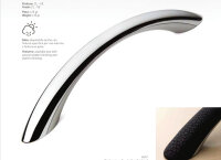 Metal handle in Soft Touch Dark Grey